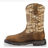 Western Shoes Short Embroidered Men's Boots