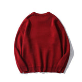 Men Sweater Cartoon Cartoon Characters Brocade Sweater Men's Pullover