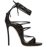 Nude Strappy Heels Strap Sandals Women's Sandals