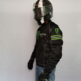 Monster Energy Biker Jacket Summer Men'S Horse Riding Clothing Motorcycle Jacket Breathable Thin
