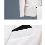 Black Tie Attire Suit Set Three-Piece Set Slim Groom Dress