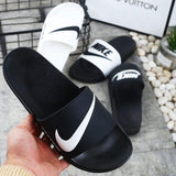 Men's Slides Non Slip Shoes Indoor Outdoor Men's Slippers Home Indoor Bathroom Slippers Men