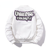 Varsity Jacket Embroidery Thickening Loose Baseball Uniform