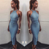 Kendall Jenner Wedding Guest Dress Backless Lace up Sleeveless Slim Fit