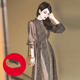 Betty Draper Valentine's Day Dress Vintage Dress Autumn and Winter Skirt