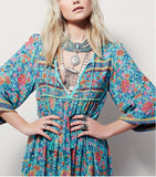 Gypsy Style Dresses Printed Bohemian