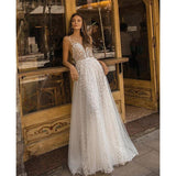 See through Wedding Dress White Formal Dress Sexy Party Evening Dress Annual Party Dress