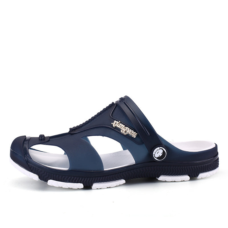 Men Sandals Indoor and Outdoor Beach Sandals Sport Flip Flops Comfort Casual Sandal plus Size Summer Men's Beach Shoes Fashion