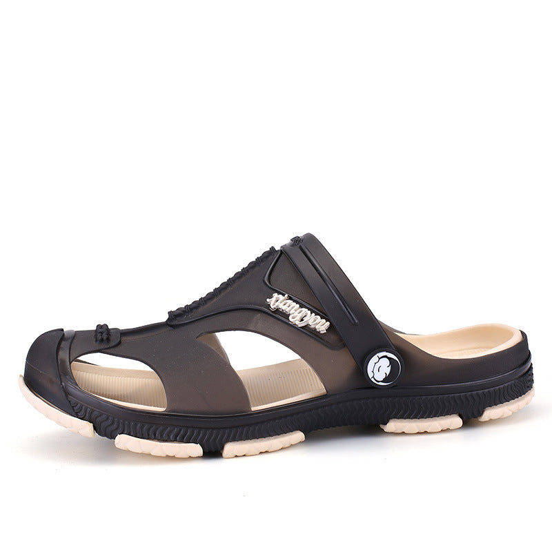 Men Sandals Indoor and Outdoor Beach Sandals Sport Flip Flops Comfort Casual Sandal plus Size Summer Men's Beach Shoes Fashion