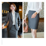Interview Suit Women's Work Clothes Suit Jacket Women's Summer