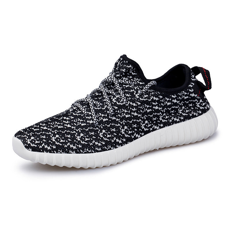 Men Sneakers Men Walking Shoes for Jogging Breathable Lightweight Shoes Men's Shoes Sports Casual Shoes Summer Breathable Flyknit Mesh Shoes