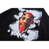 Crew Neck Sweatshirts for Men Men's Printed Sweater Men's Fashion Brand High Street Loose
