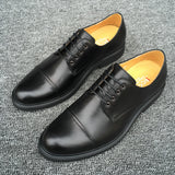 Men's Dress Shoes Classic Leather Oxfords Casual Cushioned Loafer Fall/Winter Formal Men's Leather Shoes Genuine Leather