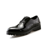 Men's Dress Shoes Classic Leather Oxfords Casual Cushioned Loafer Spring and Autumn Fashion Leather Shoes British Retro Business Casual Shoes