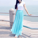 MIDI Mauve Skirt Solid Color Large Swing Dress