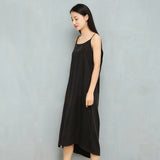 Maxi Burgundy Dress Formal Summer Women's Slip Pullover Dress Bottoming Skirt