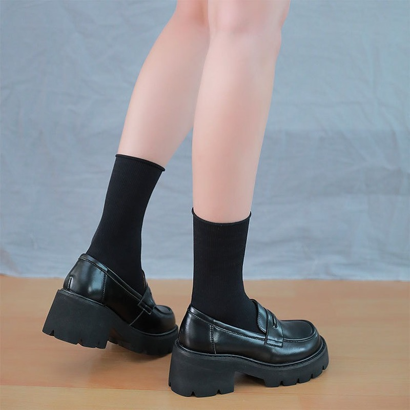 Mary Jane Shoes Leather Shoes Summer Loafers Mary Jane Shoes