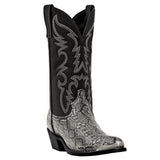 Yellowstone Cowboy Boots Western Cowboy Boot Lovers Printed Snake Pattern Middle Boots
