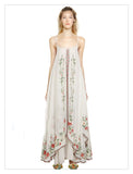 Beth Dutton Bohemian Dress Summer Spring Maxi Dresses Summer Strap Long Dress