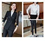 Interview Suit Women Suit Female Autumn Fashion Formal Wear