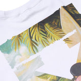 Off White T Shirt Male And Female Couples Wear Loose Ow Short Sleeve Tshirt Off Mickey Arrow Couple Half Sleeve Owt