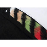 Off White Men'S Sweater Plus Size Keep Warm Autumn And Winter Casual Able Arrow Gradient Owt