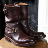 Yellowstone Cowboy Boots Buckle Middle Boots Men'S Boots