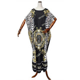 African Women's Wear Batwing Shirt Printed Dress African Dashiki Ankara Styles Dress