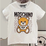 Moschino T Shirt Bear T-Shirt Couple'S Cotton T-Shirt