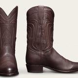 Beth Dutton Shoes Mid-Calf Embroidered Slip-on Men's Casual Men's Boots