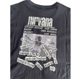 Nirvana T Shirt Retro Distressed Rock Loose Casual Vintage