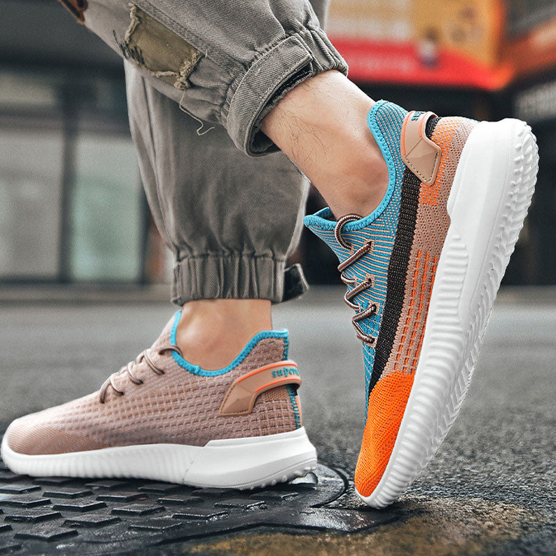 Men Sneakers Men Walking Shoes For Jogging Breathable Lightweight Shoes Summer Men's Shoes Mesh Shoes Leisure Sports