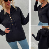 Women Pullover Knit Sweater Women's Autumn and Winter Sweater