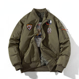 Varsity Jacket Loose Flight Suit