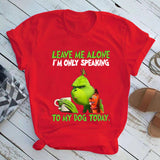 Men and Women Grinch Shirt Christmas Short Sleeve