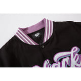 Man Fall Outfits Autumn Jacket Loose Embroidered High Street Sports Baseball Uniform Jacket for Men and Women