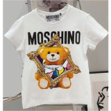 Moschino T Shirt Bear T-Shirt Couple'S Cotton T-Shirt