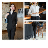 Interview Suit Women Blazer Female Suit