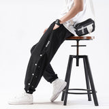 Grey Sweatpants Track Sweatpants Men's Loose Wide Leg Basketball Leisure