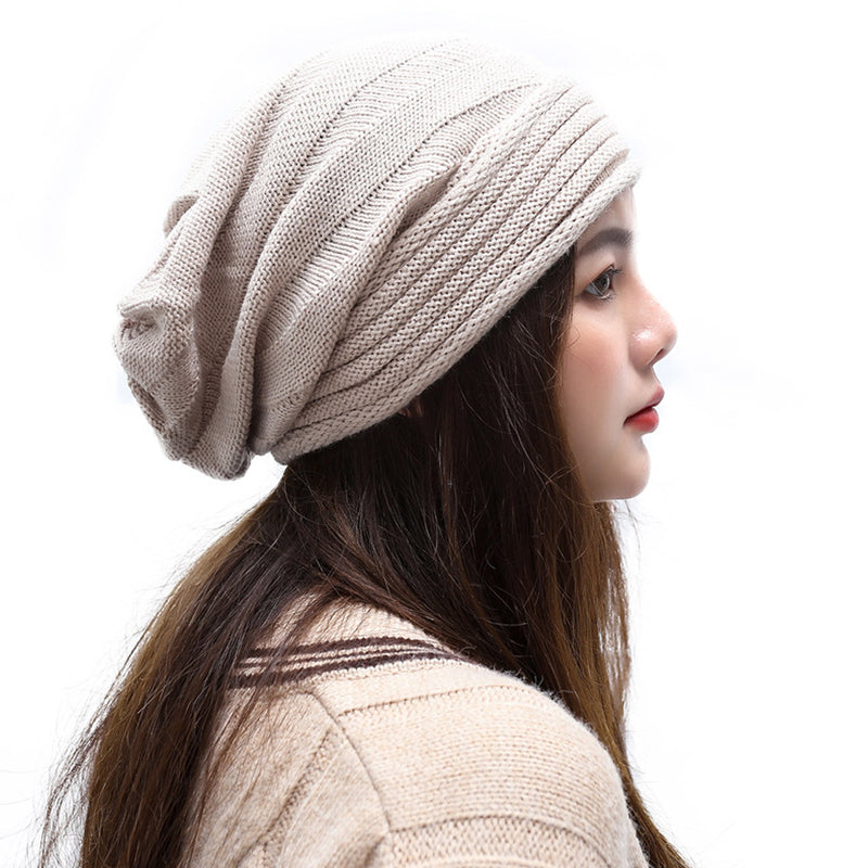 Winter Hats Casual Men and Women Knitted Hat Earmuffs Hat