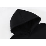 Kanye West Sunday Service Hoodie Wall & Metal Necklace Printed Velvet Padded Hooded Sweatshirt