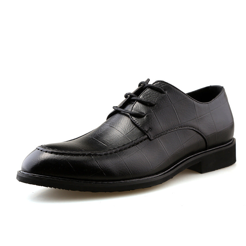 Men's Dress Shoes Classic Leather Oxfords Casual Cushioned Loafer Men's Shoes Business Formal Wear Leather Shoes Casual Breathable