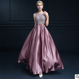 Long Homecoming Dresses Summer Toast Dress Host Female Hollow Dress
