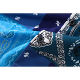 Man Fall Outfits High Street Vintage Paisley Full Printed Long Sleeve Shirt Men's Loose Casual