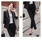 Interview Suit Women's Pink Blazer Women's Casual Suit