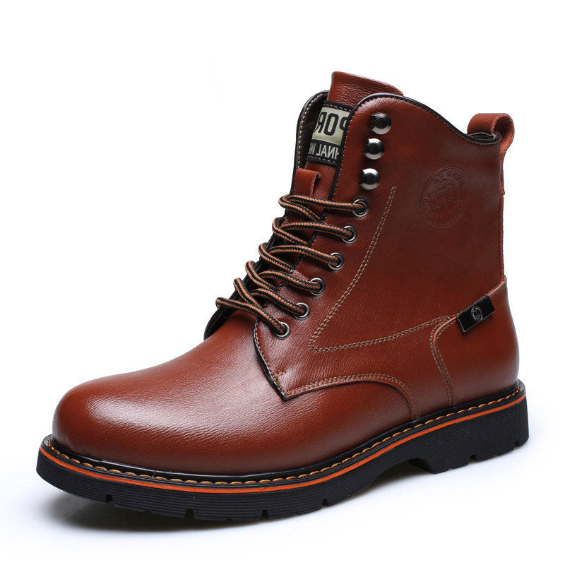 Men's Boots Work Boot Men Casual Hiking Boots Autumn Men Casual Martin Fashion