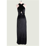 Lady Gaga Dress Sleeveless Halter Formal Dress