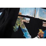 Off White Sweatshirts Autumn And Winter Head Graffiti Round Neck Sweater Loose