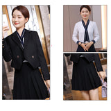 Interview Suit Women Spring and Autumn College Suit Clothing Work Clothes