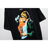 Off White T Shirt Arrow Men'S And Women'S Short Sleeve Tshirt Plus Size Casual Top Owt